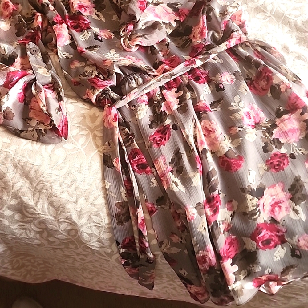 Womans floral dress